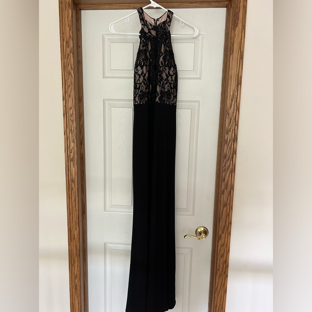 Formal Black and Lace Dress